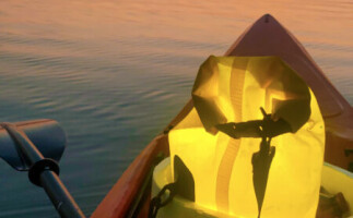 Kayak Under the Moonlight in Purple Island!
